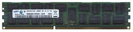 Оперативная память Dimm Ddr3 Samsung 4 гб 1333мгц (M393b5170fh0-Ch9) Ecc б/у (арт-2927) Донецк