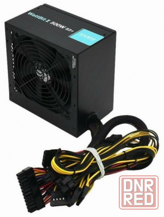 Блок питания Zalman Zm500-Xeii, 500w, Atx12v V2.3, Dual Forward Switching Circuit Design, 12cm Fan, Донецк - изображение 1