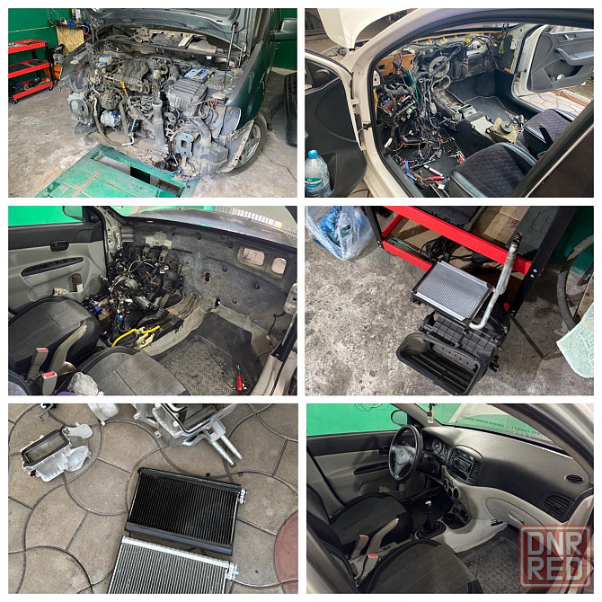 Промывка печки, замена радиатора печки, полный комплекс услуг Донецк - изображение 1