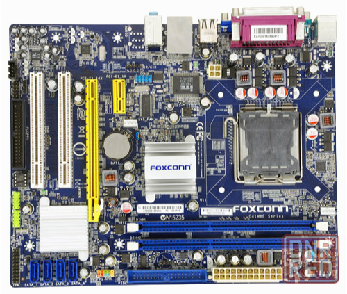 Материнская плата Foxconn G41mxe б/у (арт-9800) Донецк - изображение 1