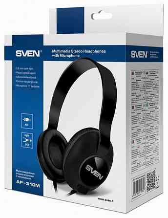 Наушники Sven Ap-310m, Black (арт-5605) Макеевка