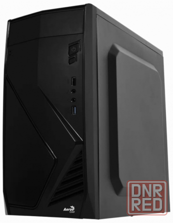 Корпус Mini-Tower Aerocool (Formula) [Cs-102] Atx, с бп, черный (арт-9953) Донецк - изображение 1