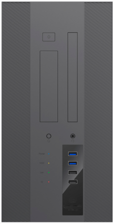 Корпус Mini-Tower Powerman (Ek303bk) без бп, Mini Itx, Black, No Led. (арт-7253) Донецк