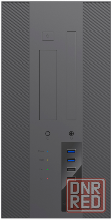 Корпус Mini-Tower Powerman (Ek303bk) без бп, Mini Itx, Black, No Led. (арт-7253) Донецк - изображение 3