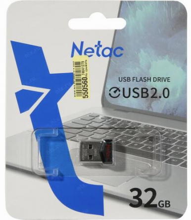 Флешка Netac 32gb Um2 Usb 2.0 (Nt03um2n-032g-20bk) (арт-7140) Донецк