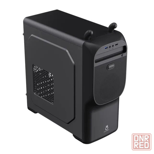 Корпус Mini-Tower Zircon Cute Rabbit Micro-Atx/Mini-Itx, без бп, черный (арт-3136) Макеевка - изображение 5