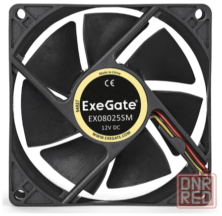 Вентилятор для корпуса Exegate Ex283381rus 80 мм (арт-2679) Донецк - изображение 3