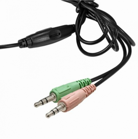 Наушники Exegate Ex295315rus полноразмерные наушники с микрофоном гарнитура Office Hs-130s 2x3.5мм, Макеевка