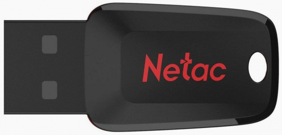 Флеш диск Netac U197 16gb , Usb2.0, пластиковая, черная (арт-2172) Донецк