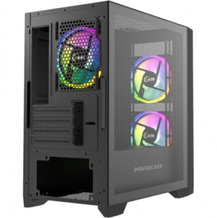 Корпус Powercase Alisio Micro Z3b Argb, черный (Camzb-A3) (арт-3851) Макеевка