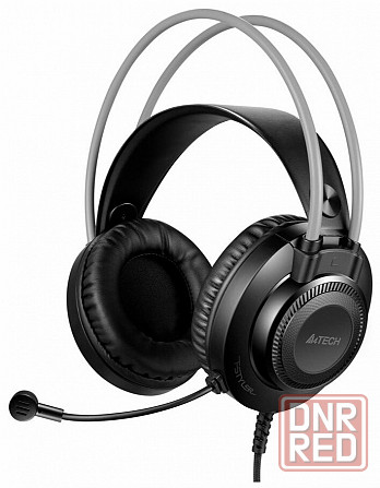 Наушники с микрофоном A4tech Fstyler Fh200i серый 1.8м накладные оголовье (Fh200i Grey) Fh200i Grey Макеевка - изображение 1