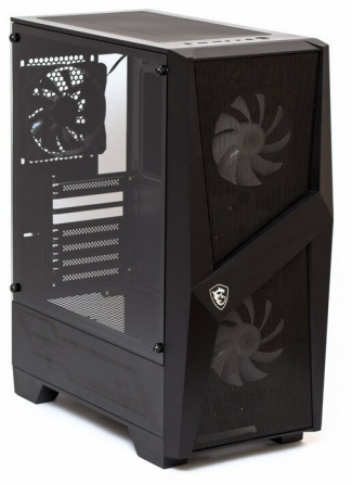 Корпус Atx Msi Mag Forge 100m без бп чёрный (арт-1161) Донецк