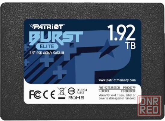 Ssd диск Patriot Memory Patriot 2.5" 1920гб Sata (Pbe192ts25ssdr) (арт-1988) Донецк - изображение 1