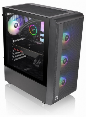 Корпус Thermaltake S200 Tg Argb Ca-1x2-00m1wn-00 Black (арт-4607) Макеевка