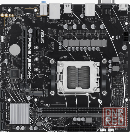 Материнская плата Asus Prime A620m-K, Am5, A620, 2*Ddr5, 4*Sata, 1*M.2, 4*Usb 3.2, 2*Usb 2.0, 2*Pcix Донецк - изображение 1