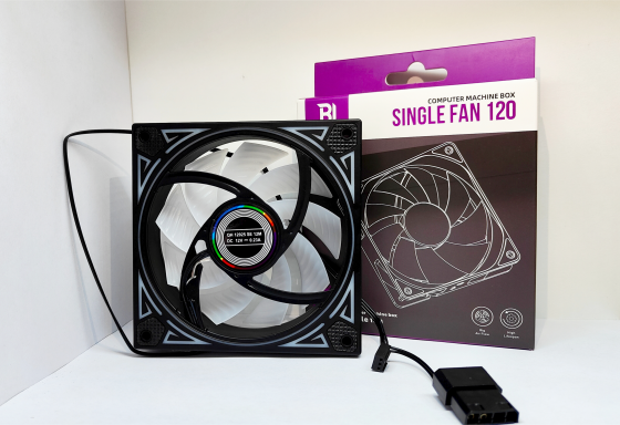 Вентилятор для корпуса Bing Ju Rgb 120мм (разноцветный) (арт-3240) Донецк