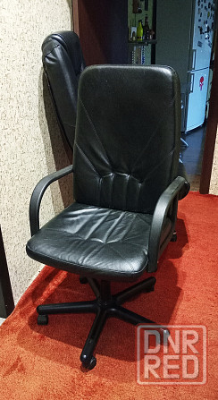 Компьютерное кресло. кожа. Донецк - изображение 2