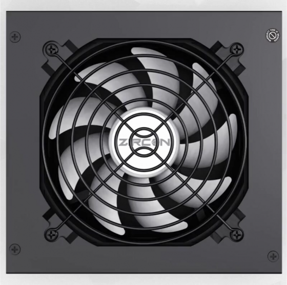 Блок питания 600w черный Atx Zircon Aa-600, 20+4pin 4+4pin 2*6+2pin 5*Sata 3*Molex вентилятор 120мм Донецк