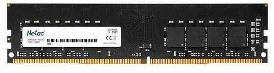 Оперативная память Dimm Ddr4 Pc4-25600 Netac Ntbsd4p32sp-08j, 1х8 гб, 1.2 в кол-во модулей: 1, часто Донецк