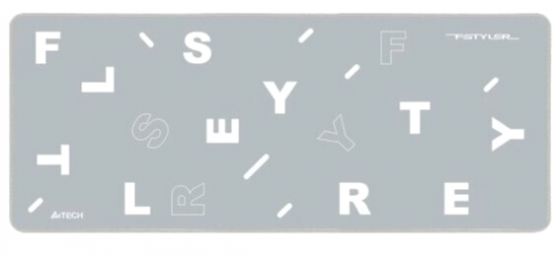 Коврик для мыши A4tech Fstyler Fp75 серый/белый 750x300x2мм (арт-8608) Донецк