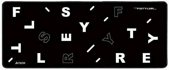 Коврик для мыши A4tech Fstyler Fp75 черный/белый 750x300x2мм (арт-4198) Донецк