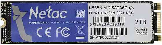 Твердотельный накопитель Ssd M.2 Sata Netac 2tb Sata (Nt01n535n-002t-N8x) (арт-5026) Донецк