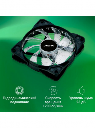 Вентилятор для корпуса Dfan-Frgb2 Rgb 120х120x25 (Molex) (арт-6065) Донецк