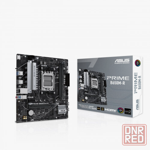 Материнская плата Asus Prime B650m-R (Am5, Matx) (арт-3628) Донецк - изображение 1