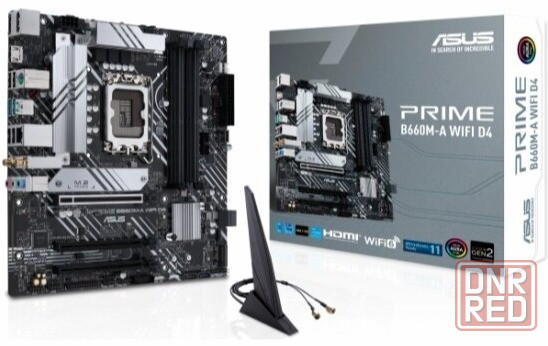 Материнская плата Asus Prime B660m-A Wifi D4 (Lga1700, Matx) (арт-5745) Донецк - изображение 1