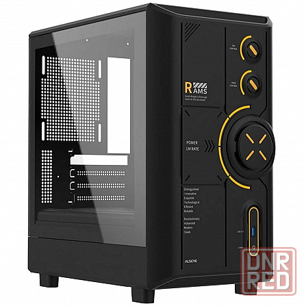 Корпус для пк Alseye Rams 2.0 240-B, черный As.07.0213 (арт-3546) Макеевка - изображение 1