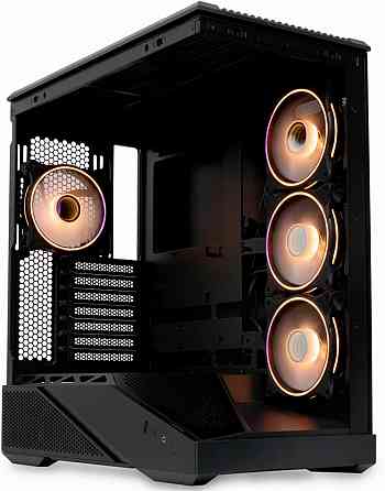 Корпус Hspd F711-Tgbk-Argb Black (арт-6252) Донецк