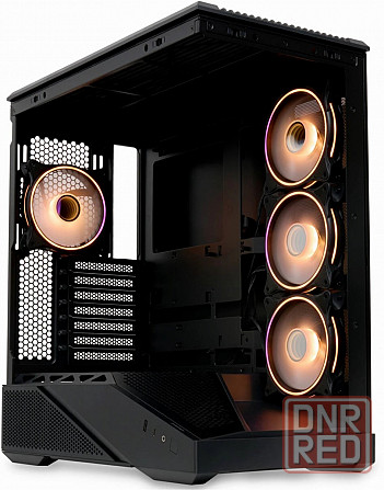 Корпус Hspd F711-Tgbk-Argb Black (арт-6252) Донецк - изображение 3