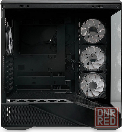 Корпус Hspd F711-Tgbk-Argb Black (арт-9433) Макеевка - изображение 5