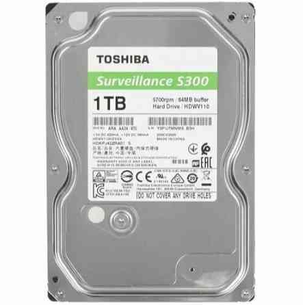 Жесткий диск 3.5" Toshiba S300 1 тб Surveillance (Hdwv110uzsva) (арт-9889) Донецк