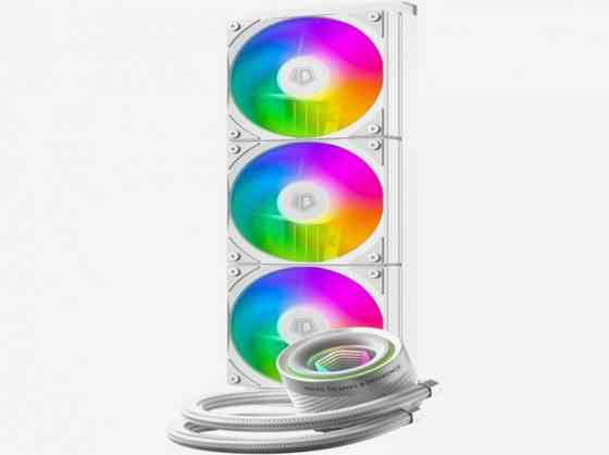 Сво для процессора Id-Cooling Fx360 Inf White (All Intel/Amd, 3*120mm Fan, 2900rpm, 27.2 дб, 350w, P Донецк