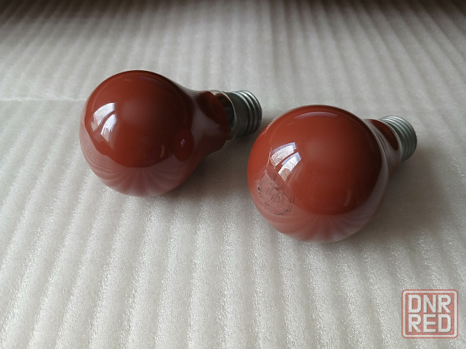 Лампа накаливания красная 25Вт Е27 Донецк - изображение 1