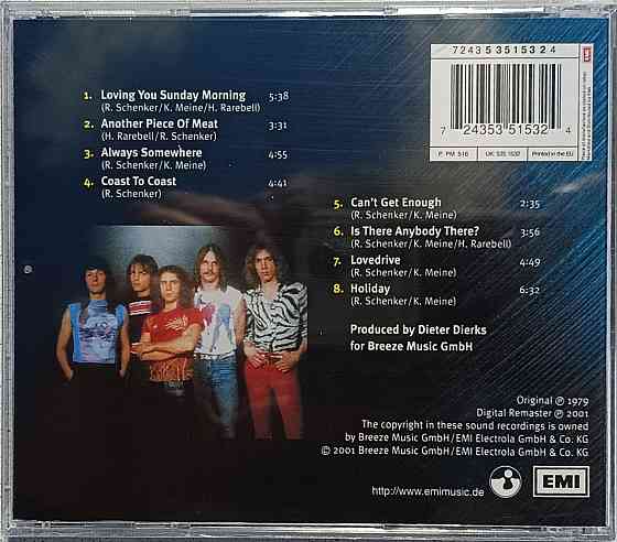 CD диск Scorpions - Lovedrive - Донецк