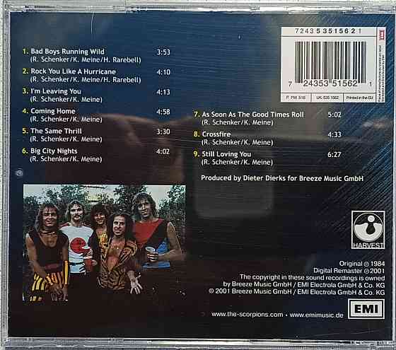 CD диск Scorpions - Love At First Sting - Донецк