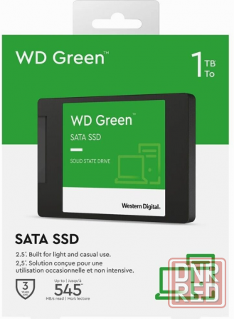 Твердотельный накопитель Ssd 1tb Western Digital Green Wds100t3g0a Sata3 2.5 (арт-7175) Донецк - изображение 4