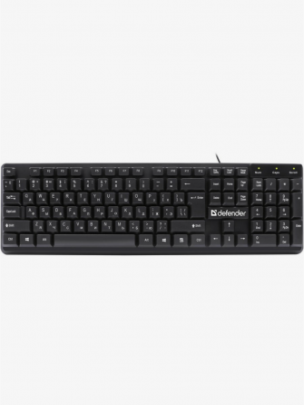 Проводная клавиатура Defender Symbol Hb-559 (Ru, черный,104 кн,1.5м) (45559) (арт-5455) Донецк
