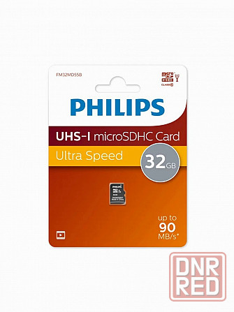 Карта памяти Philips Fm32md55b/97 32gb High Speed Microsdhc Class 10 90mb/S (арт-2568) Донецк - изображение 4