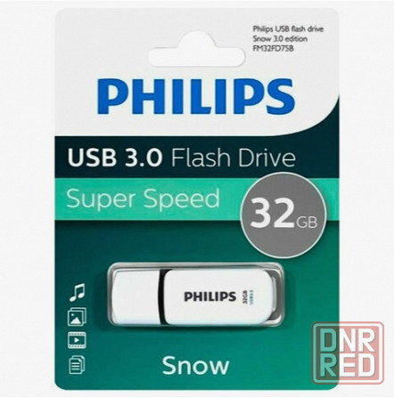 Usb-флешка Philips Fm32fd75b/97 32gb Snow3.0 32gb, Usb 3.0 (арт-9480) Донецк - изображение 3