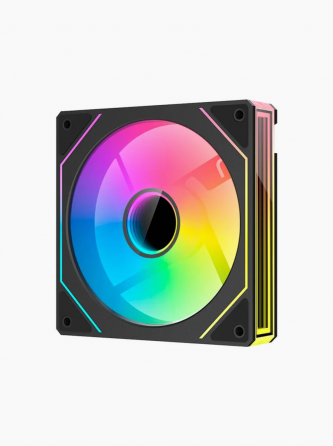 Кулер Xastra Fm120b, Argb, реверсивный, 120мм, 600-1800об/мин, 32дб (арт-2453) Донецк