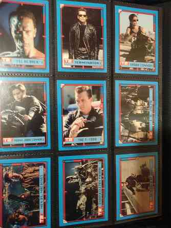 TOPPS Terminator 2. Judgment Day (44 карточки в коллекции) Донецк