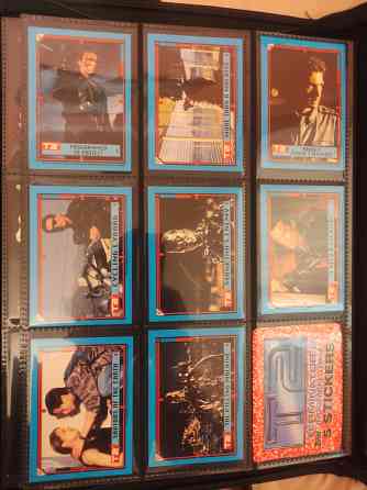 TOPPS Terminator 2. Judgment Day (44 карточки в коллекции) Донецк
