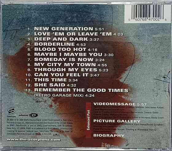 CD диск Scorpions - Unbreakable - Донецк