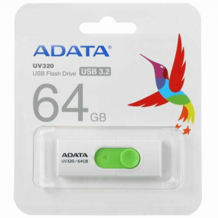 Память Usb Flash 64 гб Adata Uv320 [Auv320-64g-Rwhgn] (арт-7430) Макеевка