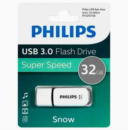 Usb-флешка Philips Fm32fd75b/97 32gb Snow3.0 32gb, Usb 3.0 (арт-8899) Макеевка