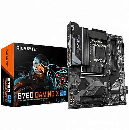 Материнская плата Gigabyte B760 Gaming X (Lga1700/B760/4xddr5/3xpci-Ex16/3xm.2/Sb7.1/Glan/Hdmi/Displ Донецк