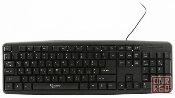 Клавиатура Gembird Kb-8320u-Bl, Usb, черный тип подключения: проводная, интерфейс: Usb (арт-5063) Донецк - изображение 2